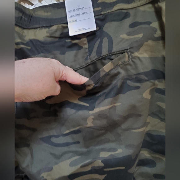 Camo Jogger Stretch Pants By Paper Cloth & Denim 4x NWT - Picture 12 of 16